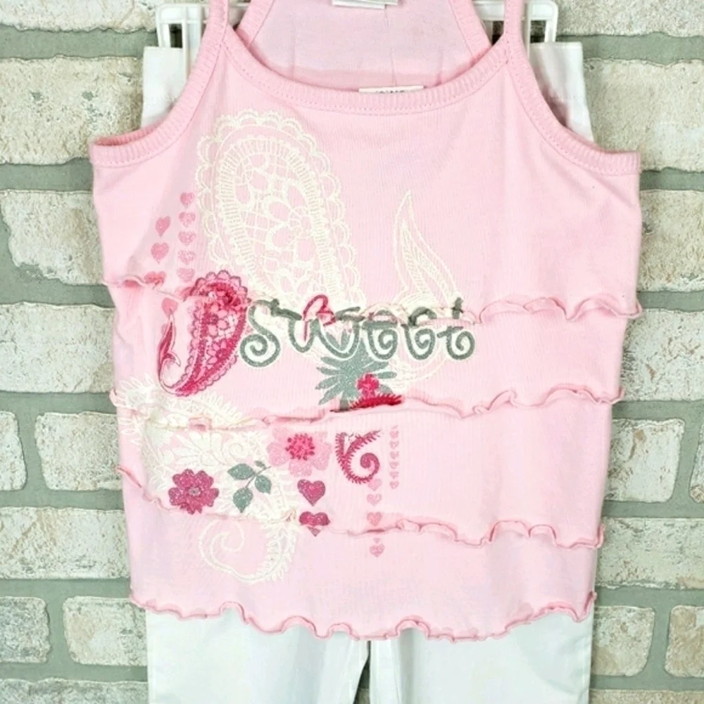 MINIWEAR Matching Outfit Top & Pants Size 48 mons